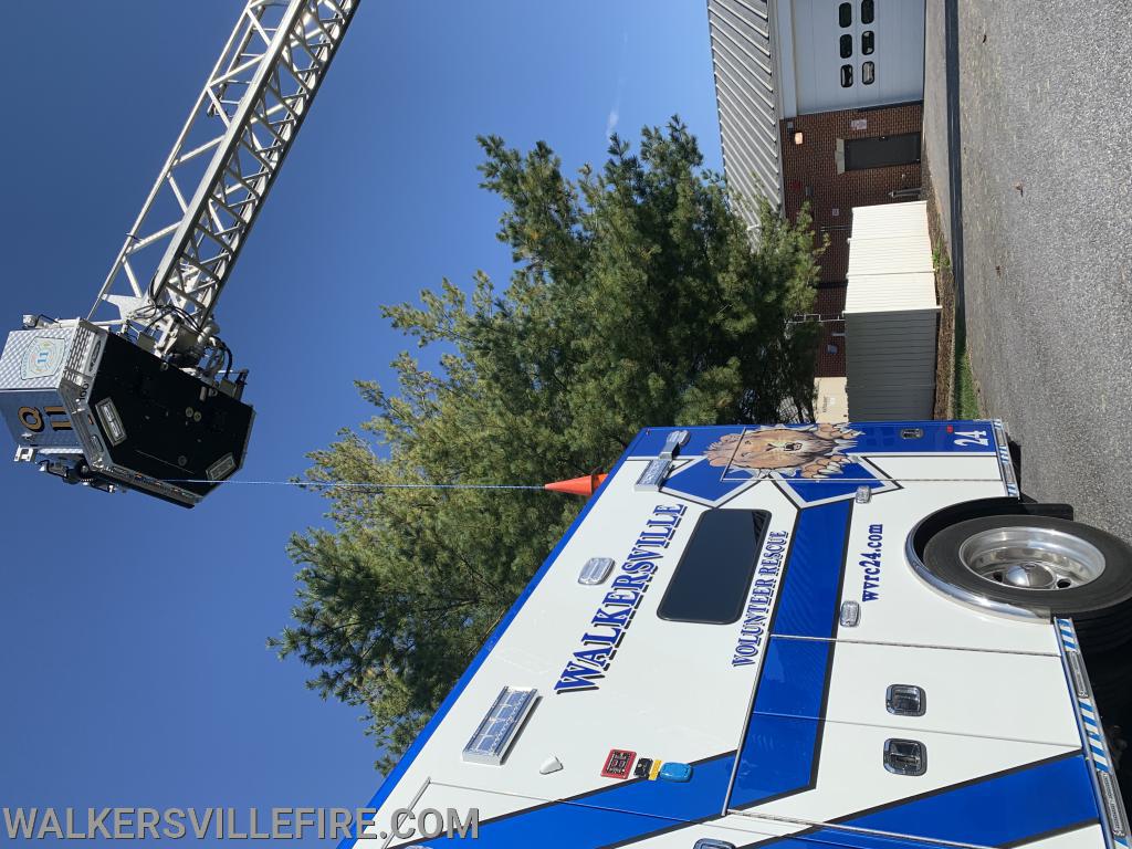 Aerial Ladder Positioning Training (10/1/2020)