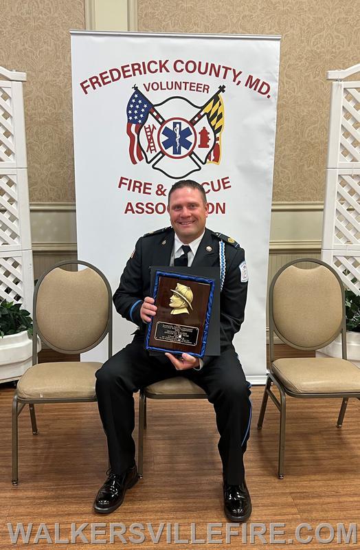 Chief Chad Barrick - FCVFRA Officer of the Year